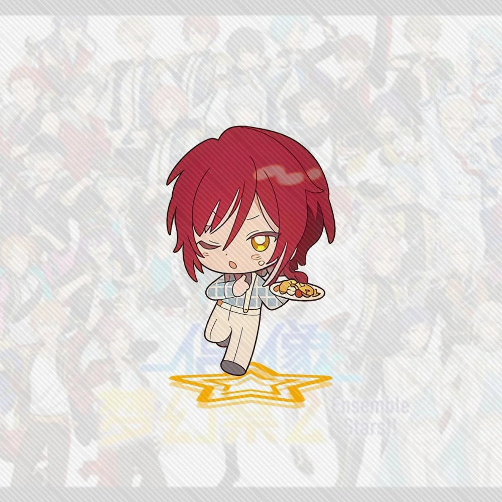 10CM game Ensemble Stars Acrylic Stand cute Model Desk Decor Cosplay Characters Ornament Accessories Good Christmas Gifts