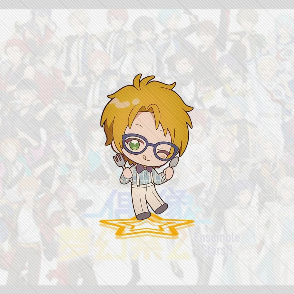 10CM game Ensemble Stars Acrylic Stand cute Model Desk Decor Cosplay Characters Ornament Accessories Good Christmas Gifts