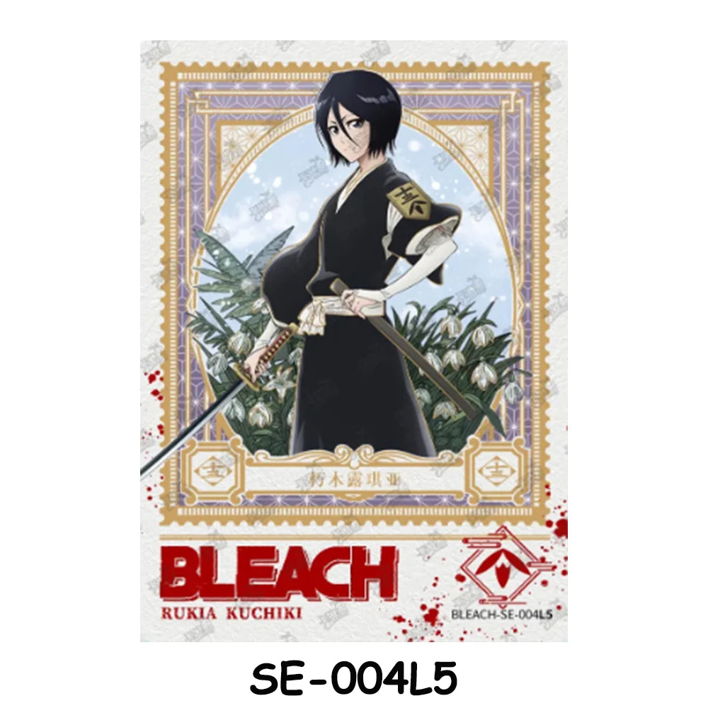 Complete Set Kayou BLEACH Card W1T4 Rare SE\USR\UR\QR\SSR\N Series Japanese Anime Collection Cards Cartoon Decor Kids Toy&Gift