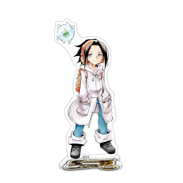 Anime SHAMAN KING Acrylic Keyring Model Figure Yoh Asakura Amidamaru Anna Kyoyama Cosplay Model Plate Desk Decor Prop Xmas Gift