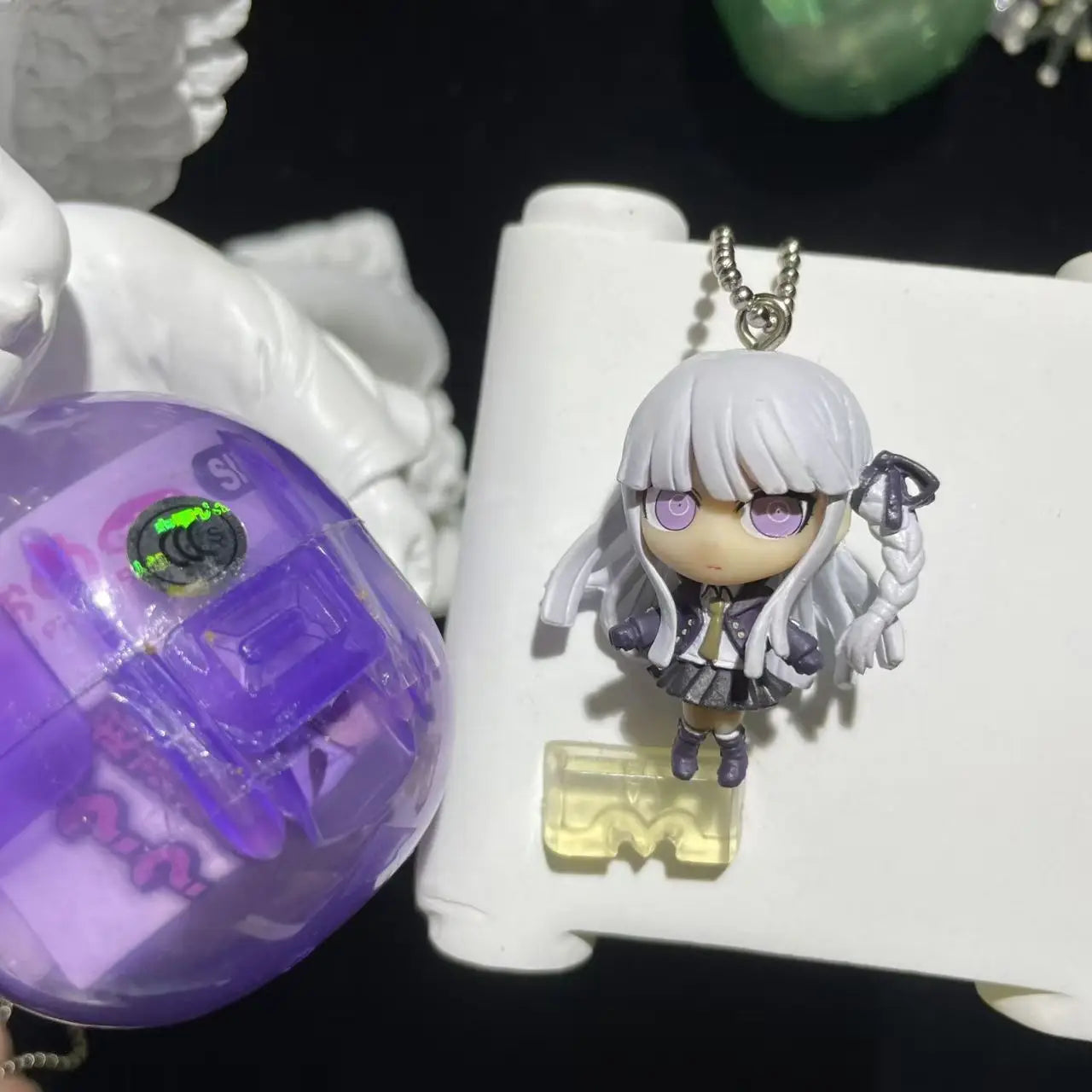 Danganronpa Funko Pop Genuine Anime Enoshima Junko Naegi Makoto Nanami ChiaKi Cosplay Capsule Garage Kits Cartoon Figurine Model Xmas Gift