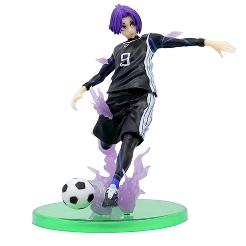 BLUE LOCK Anime Isagi Yoichi Seishiro Bachira Meguru Bachira Meguru Mikage Reo PVC Action Figures Anime Cartoon Model Toy Gift