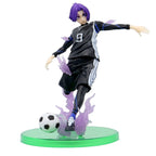BLUE LOCK Anime Isagi Yoichi Seishiro Bachira Meguru Bachira Meguru Mikage Reo PVC Action Figures Anime Cartoon Model Toy Gift