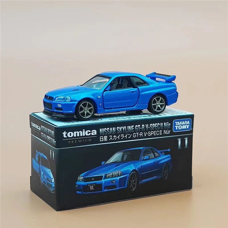 TOMY Initial D Toyota AE86 Supra RX7 GTR Alloy Car Diecasts & Toy Vehicles Car Model Miniature Scale Model Car For Children