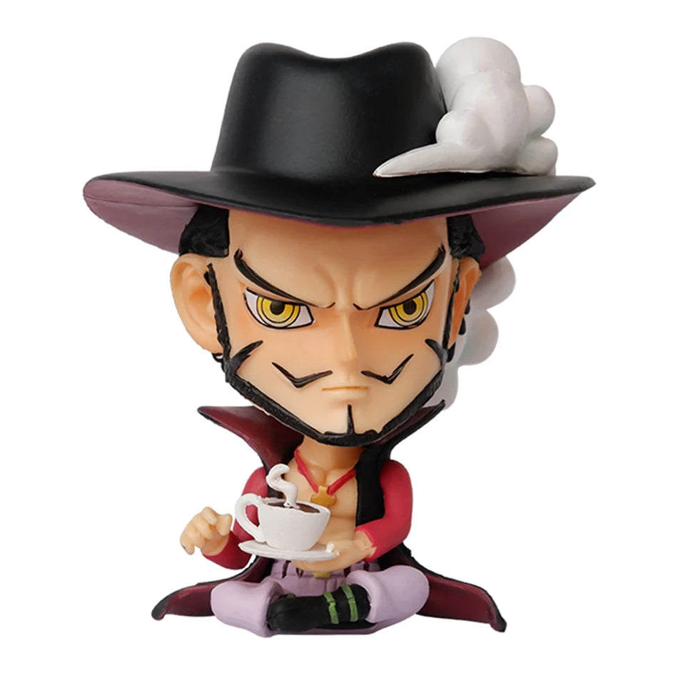 One Piece Anime Sitting Handsome Luffy Handsome PVC Model Blind Box Jobasolon Handsome Decoration Anime Periphery