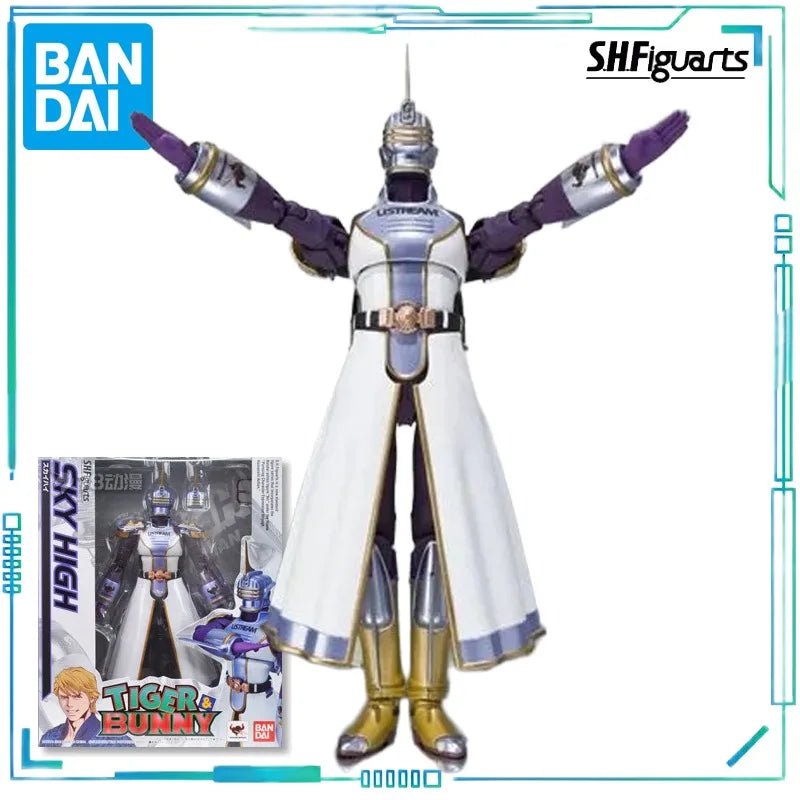 BANDAI Genuine S. H. Figuarts Series Movable Toys Tiger and Rabbit Series BARNABY BROOKS，Sky Sky Collectibles of Finished Models