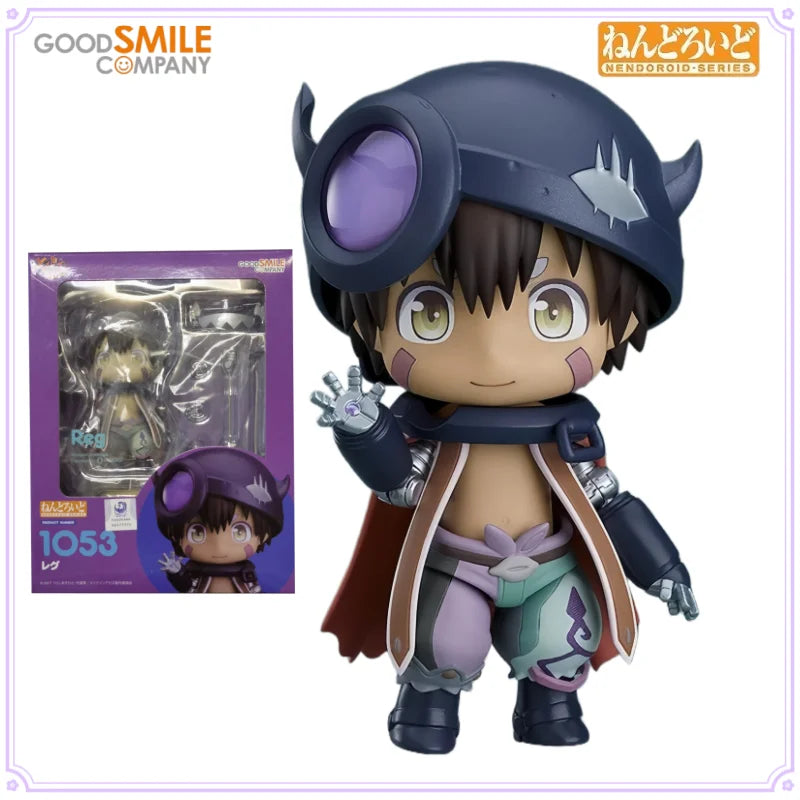 GSC Original Nendoroid Series Made in Abyss Reg Riko Out of Print Peripheral Figurines Toys for Boys Gift Collectible Ornaments