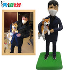 Custom Bobblehead Figure – Full Body Personalized Doll from Your Photo | Unique Family & Anniversary Gift