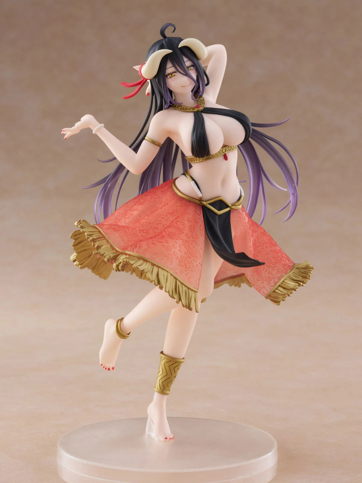 Original Genuine Taito Prepainted Coreful Figure Overlord Albedo Odoriko Ver. H=180mm Anime Character Model Figure Decoration