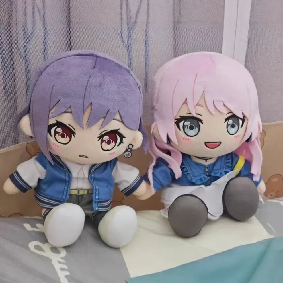 20cm Anime BanGDream Nendoroid Plush Toys Mygo Toyama Kasumi Anon Chihaya Stuffed Doll Collectible Plushie Figure Decoration Pillow Gift