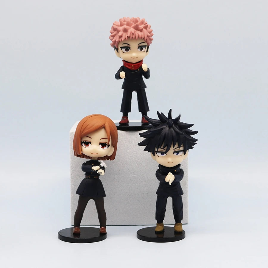 7PCS Jujutsu Kaisen Anime Figure Geto Suguru/Mahito Action Figure Satoru Gojo/Itadori Yuji Figurine PVC Collection Model Toys
