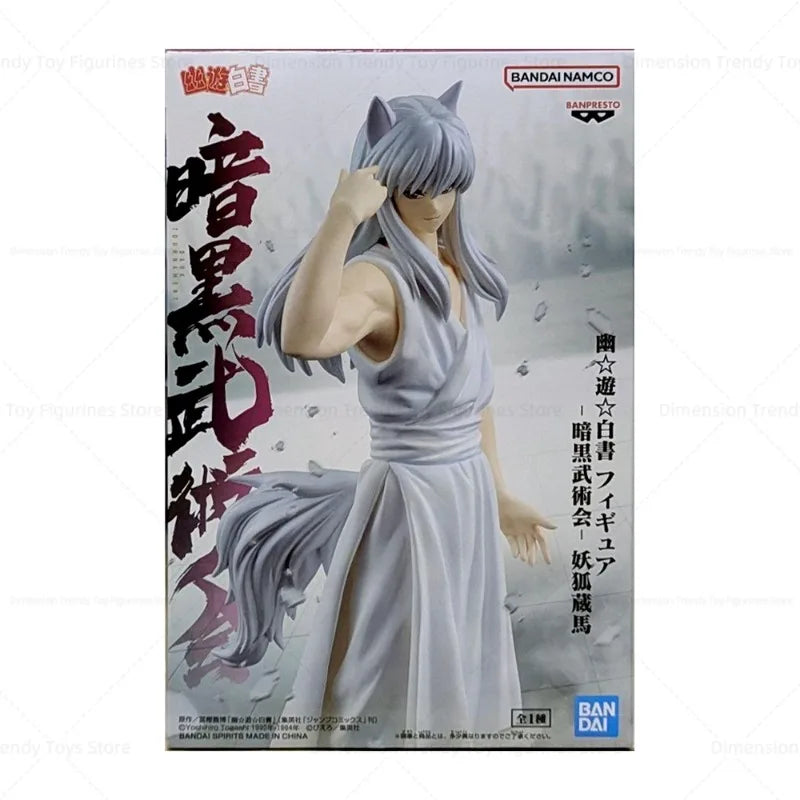 In Stock Bandai Banpresto YuYu HaKuSho Kurama Anime action figure Toys for boys and girls Children's birthday gifts DT