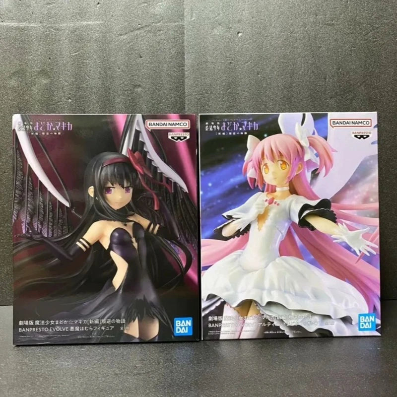 In Stock BANDAI BANPRESTO EVOLVE Puella Magi Madoka Magica The Rebellion Akemi Homura  Kaname Action Figure Toy Anime WY