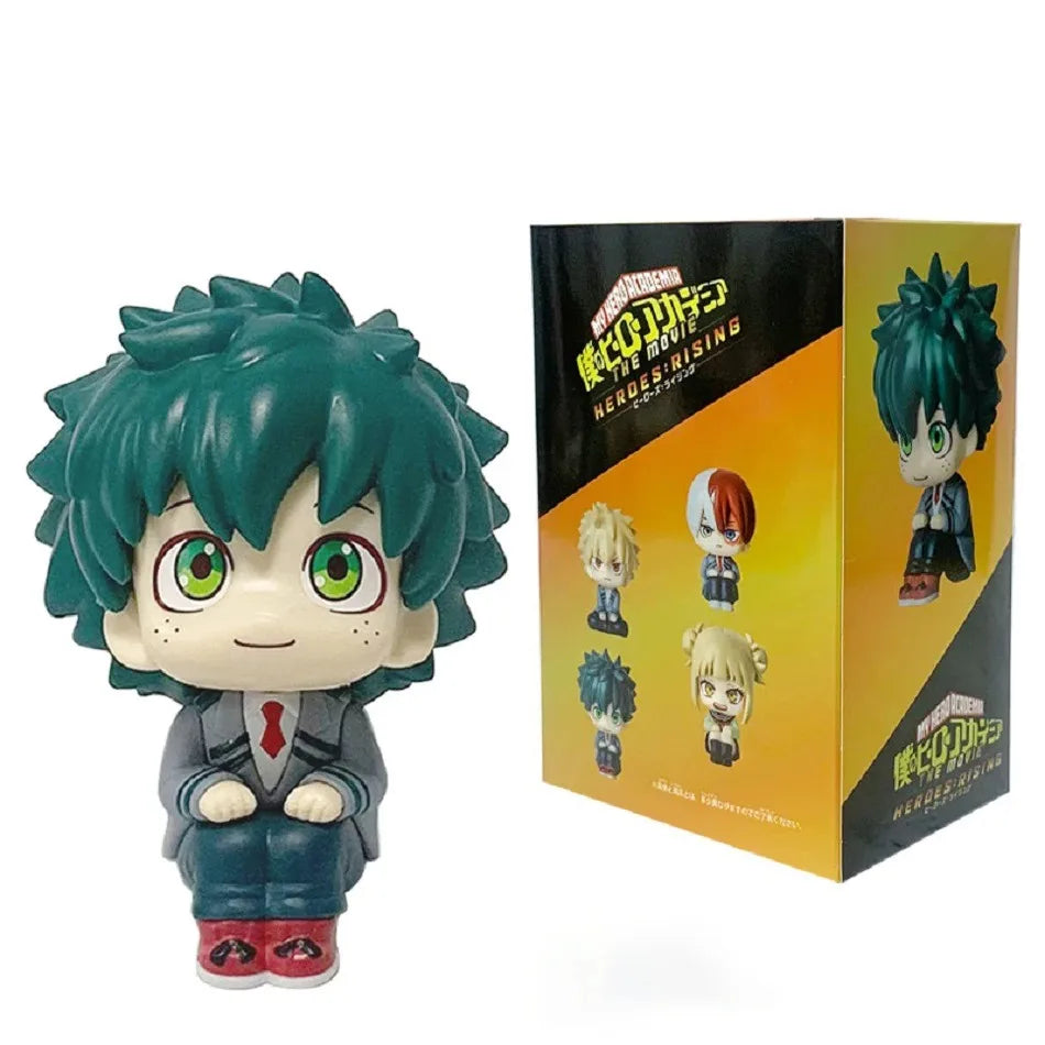 10cm Boku no Hero Academia Anime Figure Midoriya Izuku Action Figure Bakugo Katsuki/Todoroki Shoto Figurine PVC Collection Toys