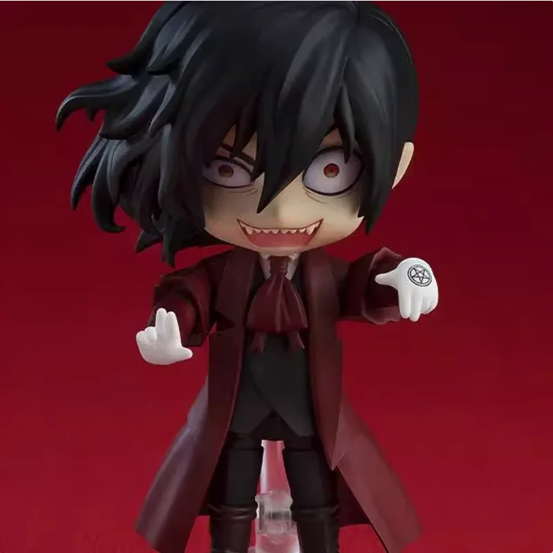 Original Anime Doll Hellsing Ultimate OVA Series Alucard Anime Figure Toys Kwaii Q Ver. Action Figurine Doll PVC Model Collector