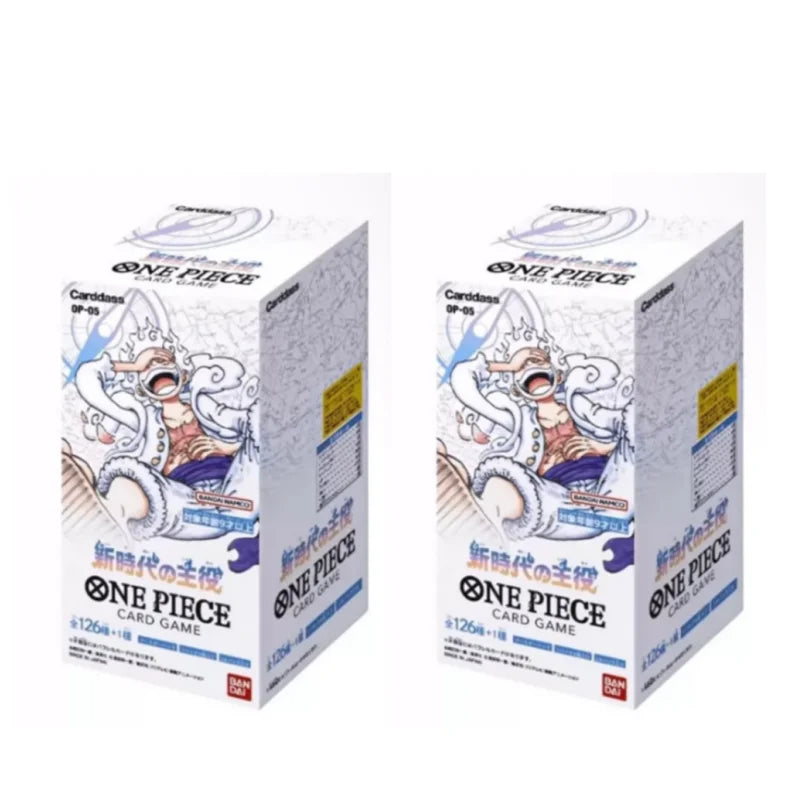 100%Original Anime Booster Box One Piece Card Op04 Op05 Op06 Japanese Version Awakening Of The New Era Tcg Collection Card Gift