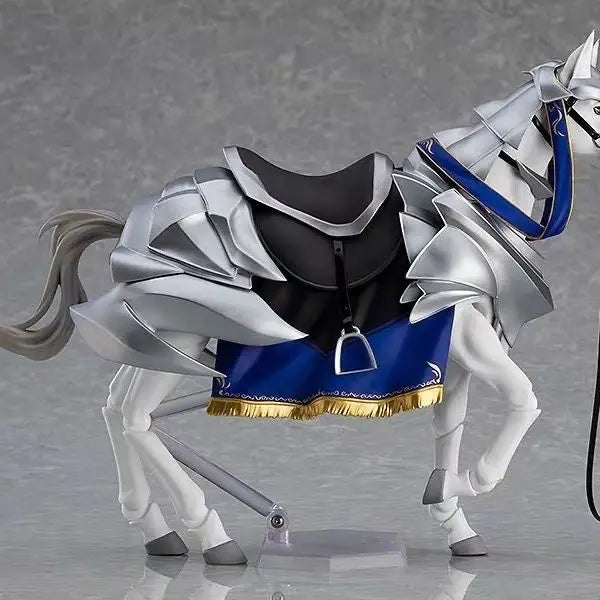 Fate/stay night Anime Figure Altria Pendragon Action Action with Armored Warhorse Figma 568 Dx Figurine Collection Ornament Gift