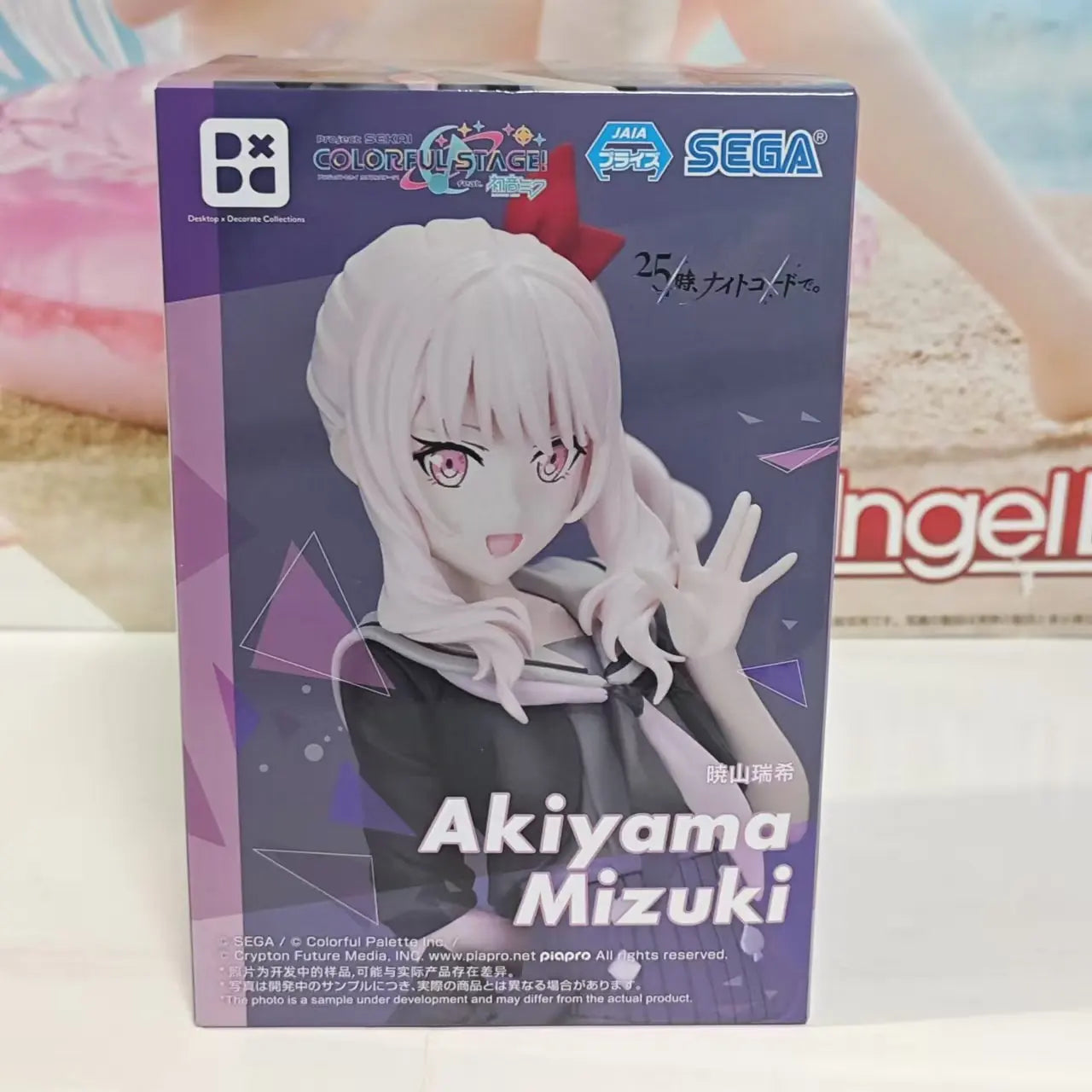 Original SEGA HATSUNE MIKU COLORFUL STAGE Tenma Saki Hoshino Ichika Hinomori Shiho Anime Figure Desktop x Decorate Collections