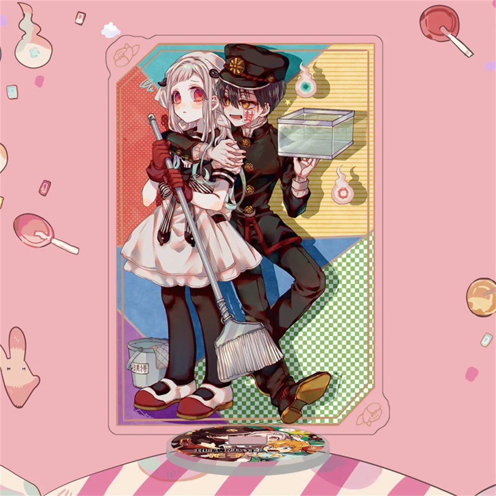 15CM Charm Anime Toilet-bound Hanako-kun Acrylic Stand Model Cosplay Characters Ornament Accessories Good Collection Gifts