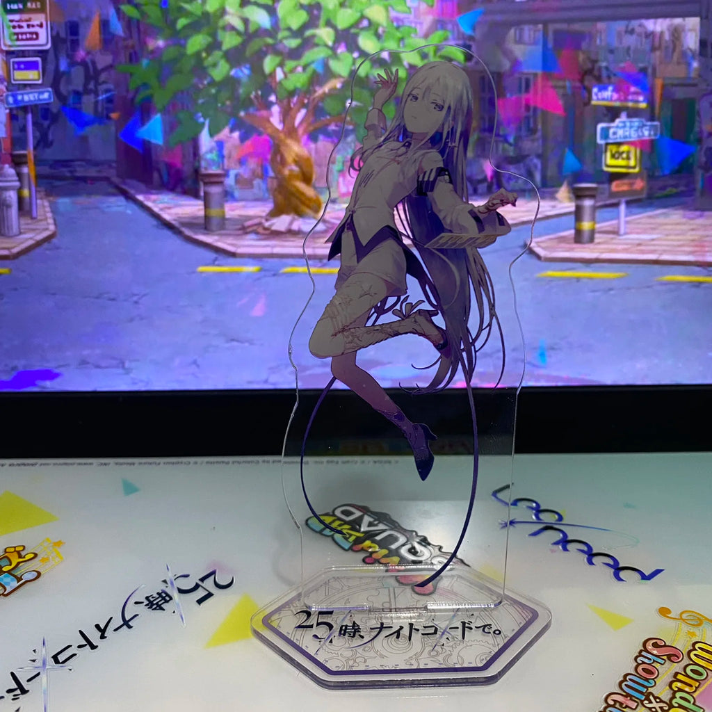 Anime Project Sekai Yoisaki Kanade Asahina Mafuyu Akiyama Mizuki Shinonome Ena Acrylic Stand Model Desk Display Standing Figure