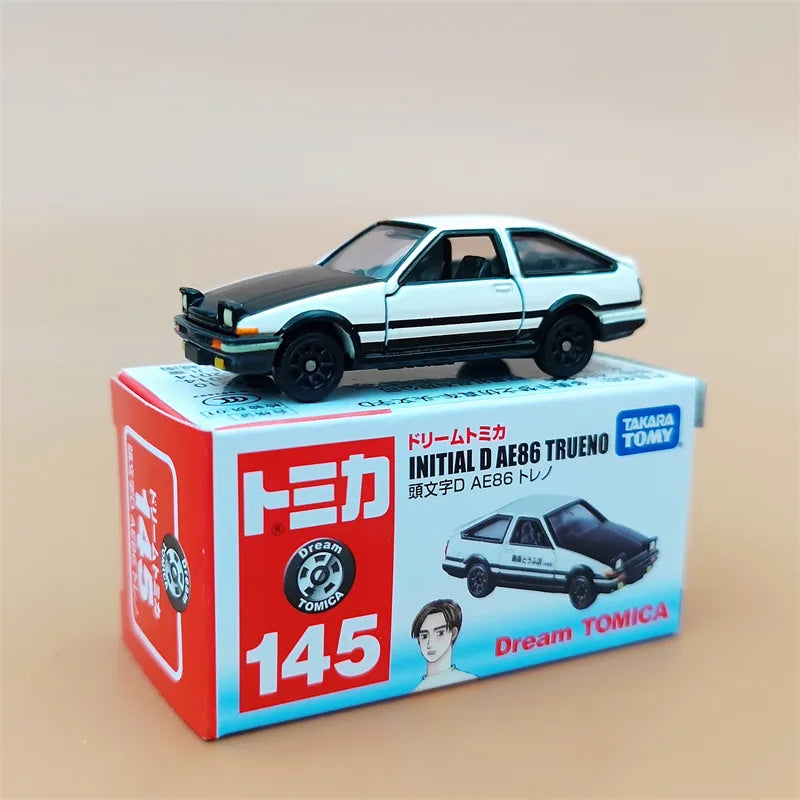 TOMY Initial D Toyota AE86 Supra RX7 GTR Alloy Car Diecasts & Toy Vehicles Car Model Miniature Scale Model Car For Children