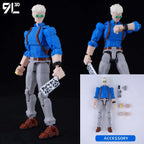 9L3D T13 Nanami Kento Battle Pose Figure JJK Anime Action Model LUCKY13 Figure Collector's Edition Dummy13 Gift for Fans