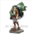 HobbyMax Attack on Titan Shingeki no Kyojin Levi Ackerman Eren Yeager Anime PVC Action Figure Toy Statue Collection Model Doll