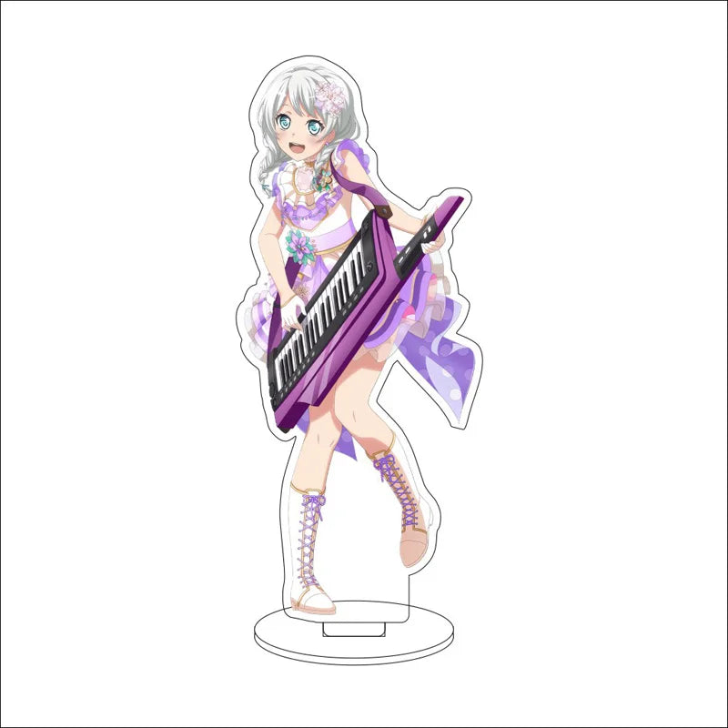 Anime BanG Dream! Acrylic Stand Ornaments Taki Shiina Rui Yashio Rei Wakana Kokoro Tsurumaki Figure Stand Halloween Gifts