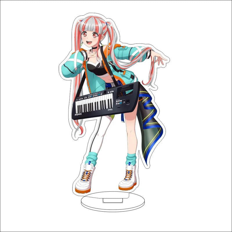Anime BanG Dream! Acrylic Stand Ornaments Kasumi Toyama Ran Mitake Aya Maruyama Yukina Minato Figure Stand Halloween Gifts