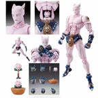 Jojo'S Bizarre Adventure Jojo Kira Yoshikage Killerqueen Anime Action Figurines Fashion Desktop Ornament Boy Toy Killer Queen