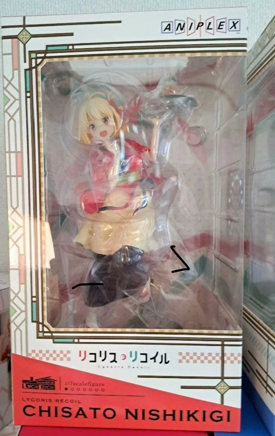 【In Stock】 Original ANIPLEX+ Lycoris Recoil Nishikigi Chisato Anime Collection Figures Ornaments