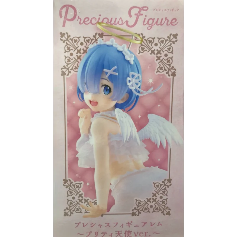 In Stock Original TAITO Re:Life in A Different World From Zero Precious Figure REM Angel Costume Anime Figure Model Collection