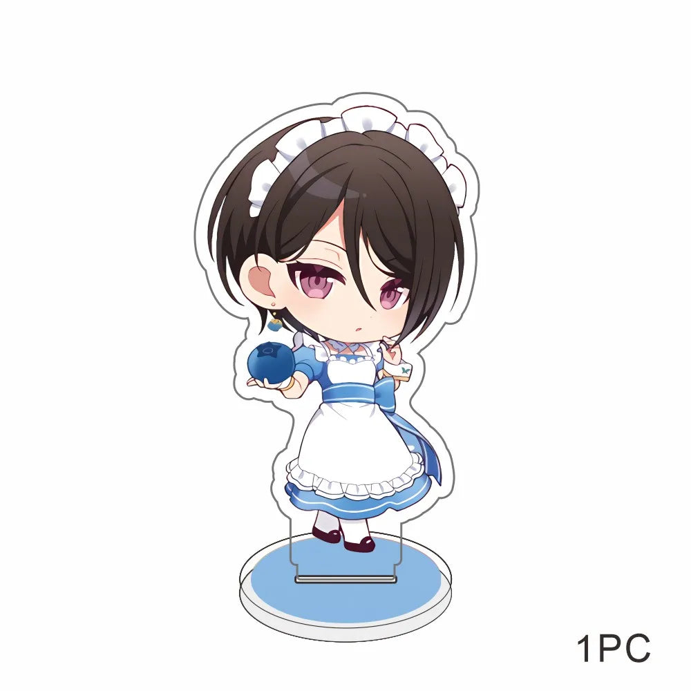 BanG Dream!  Anime Acrylic Figures Stand Model Friends Keychain Fans Gifts Sakiko Soyo Display Keychain Ornaments Sweet Girl