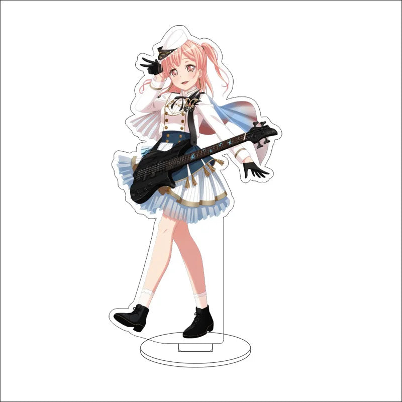 Anime BanG Dream! Acrylic Stand Ornaments Kasumi Toyama Ran Mitake Aya Maruyama Yukina Minato Figure Stand Halloween Gifts