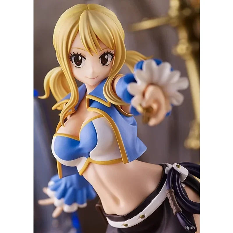 In Stock Original GSC PUP FAIRY TAIL Lucy Heartfilia Model Toys Anime Figures Collection Ornaments Gifts Girls