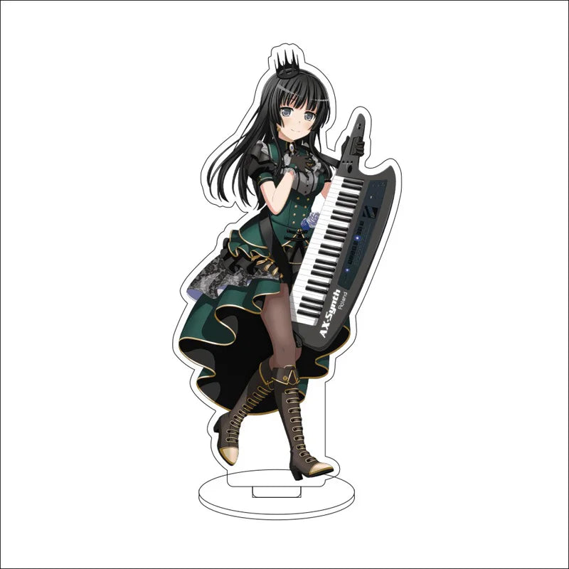 Anime BanG Dream! Acrylic Stand Ornaments Kasumi Toyama Ran Mitake Aya Maruyama Yukina Minato Figure Stand Halloween Gifts