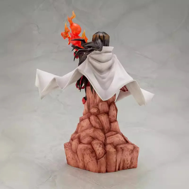 20cm New SHAMAN KING Anime Figure Asakura Hao Peripheral PVC Model Scene Statue Desktop Decorate Ornaments Kids Gifts Toys