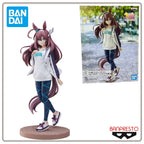 In Stock Bandai Banpresto Original Uma Musume Pretty Derby Mihono Bourbon Figure Casual Wear Version Decoration Figure 18Cm