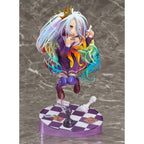 No Game No Life Shiro Figure 28cm PVC Anime Model Toy - Kamiya Yuu Artwork Collection Standing Poker Gift