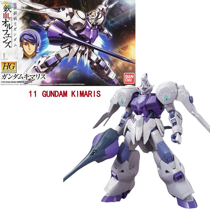 Bandai Genuine HG IBO 1/144 GUNDAM Barbatos Gusion Hajiroboshi Astaroth Anime Action Figure Collectible Assembly Model Toys Gift
