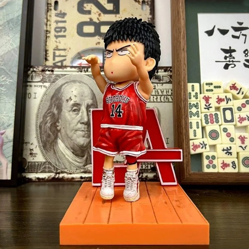 Slam Dunk Anime Figure Sakuragi Hanamichi Akagi Takenori Rukawa Kaede Ryota Miyagi Mitsui Model Collection Desktop Ornament Toys