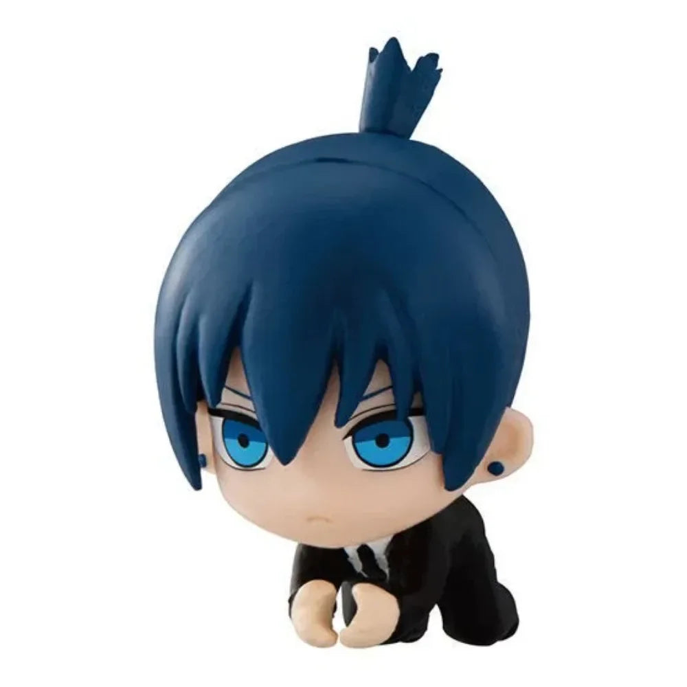 Chainsaw Man Figurines Pochita Denji Makima Power Model Action Anime Figure Cartoon Hug the data cable Ornaments Statues Gift