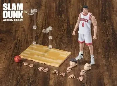 SLAM DUNK GREAT TOYS GT Dasin Model Toy Sakuragi Hanamichi Kaede Rukawa Takenori Ryota Hisashi SHOHOKU White Suit Action Figure