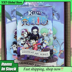 Original One Piece Mighty Jaxx Jason Freeny The Ninth Series Blind Box Luffy Figure Mystery Box Desk Decorate Birthday Gift Toy