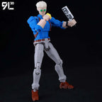 9L3D T13 Nanami Kento Battle Pose Figure JJK Anime Action Model LUCKY13 Figure Collector's Edition Dummy13 Gift for Fans