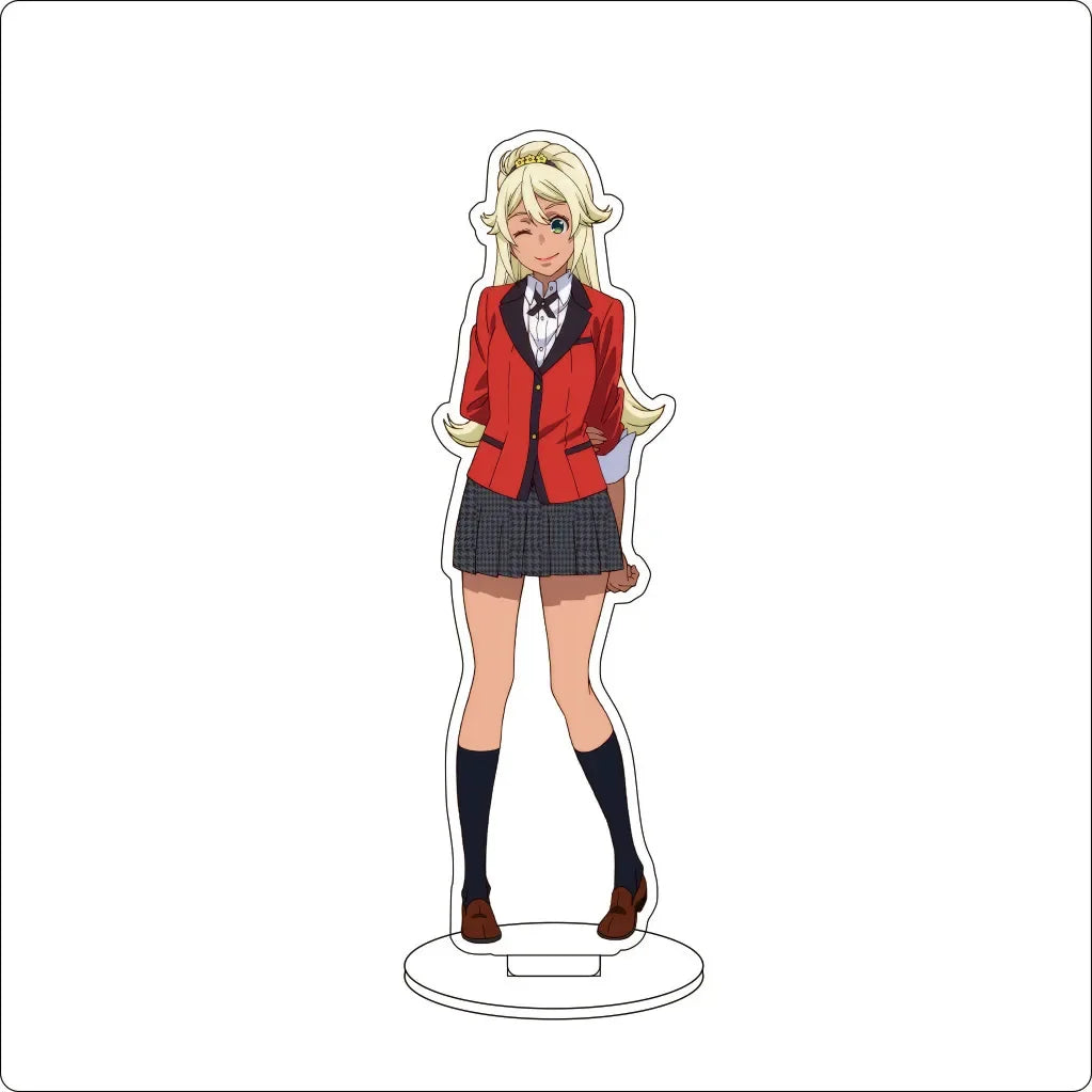 Anime Kakegurui Acrylic Stand Ornaments Momobami Kirari Saotome Meari Ryōta Suzui Jabami Yumeko Figure Stand Halloween Gifts