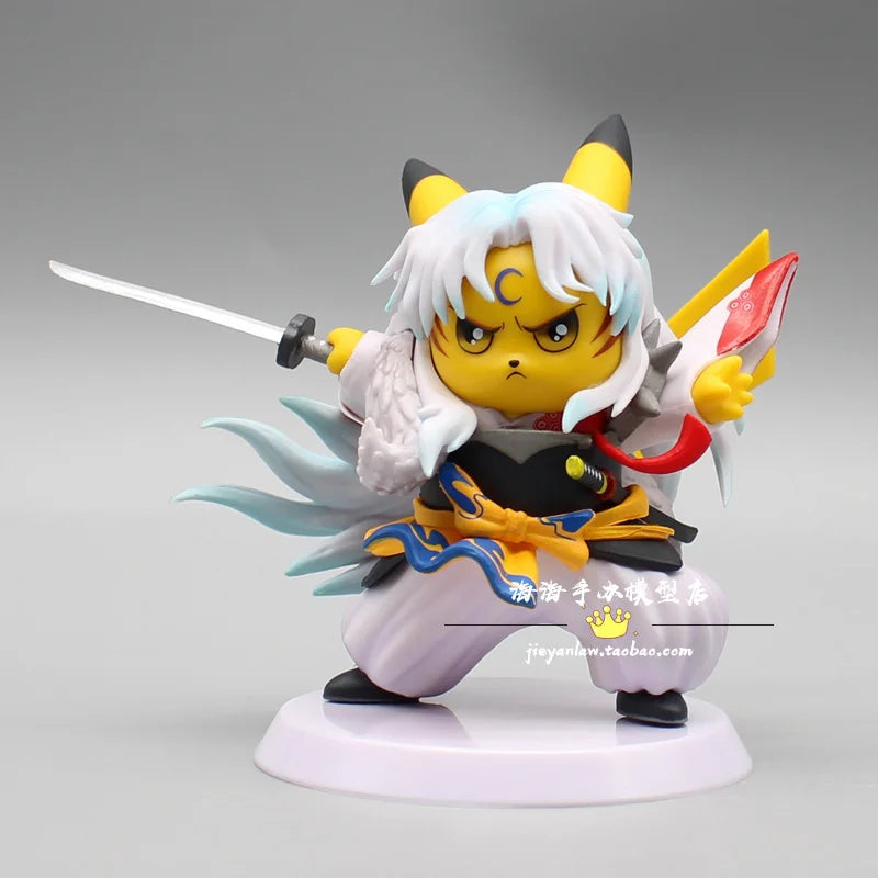 36cm Inuyasha Sesshoumaru Anime Figures Gk Action Figure Pvc Statue Figurine Model Collection Doll Decoration Ornaments Toy Gift