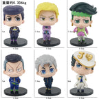 7-8CM 5Pcs/Set Anime JoJo Bizarre Adventure Q Version Action Figures PVC Model Toys Dolls Ornaments Collectible Gift