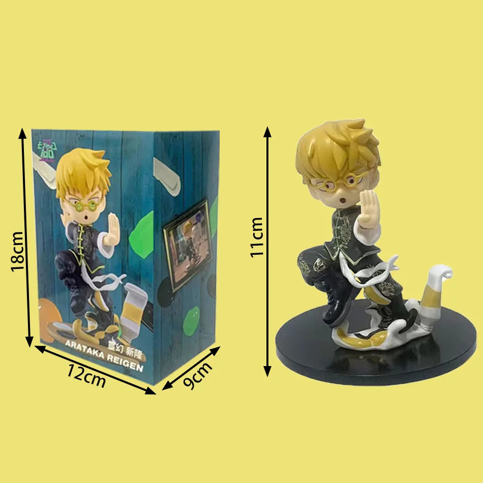 New In Stock Bushiroad PalVerse Pale. Mob Psycho 100 III Shigeo Kageyama Arataka Reigen Anime Figure Toys Kwaii Q Ver. PVC Model