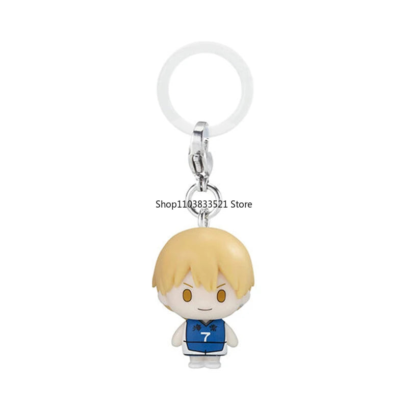 BANDAI Kuroko's Basketball Gashapon Toys Kuroko Tetsuya Kagami Taiga Aomine Daiki Action Figures Capsule Toys Key Chain